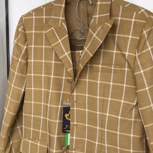 Men’s Plaid Suit